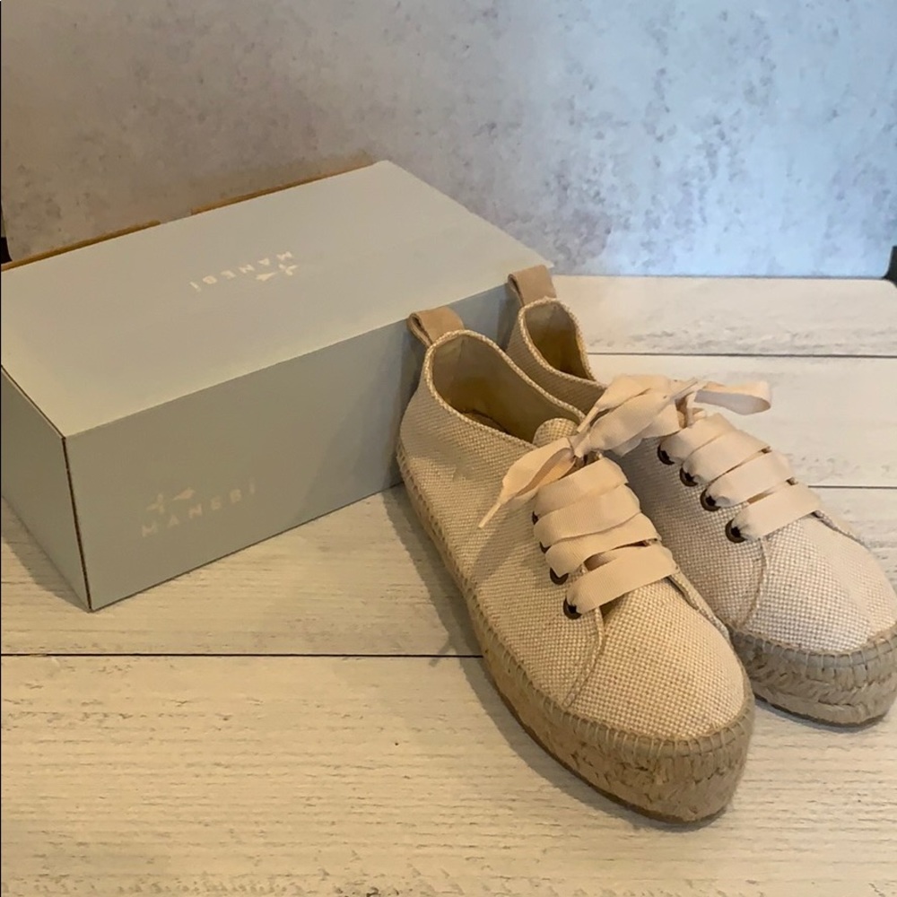 Manebi platform sneakers